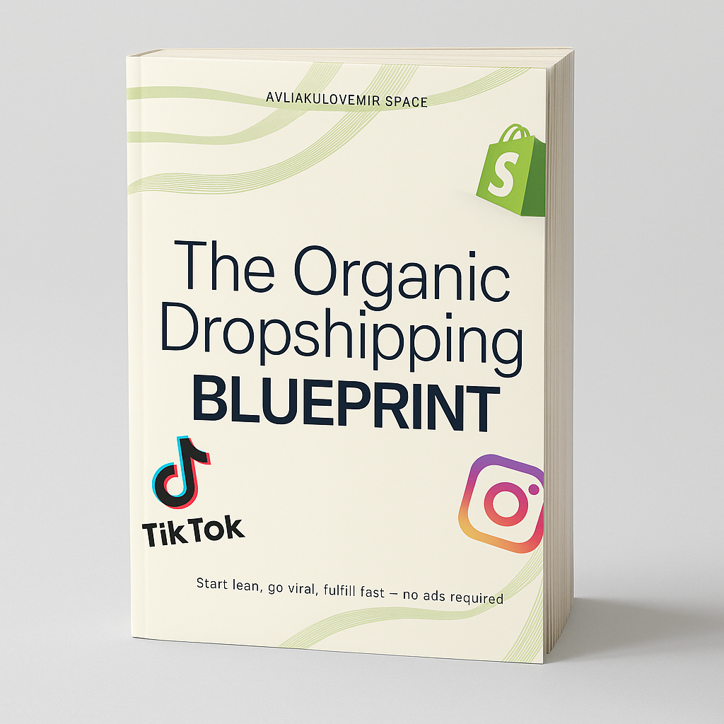 The Organic Dropshipping Blueprint by Emir Avliakulov